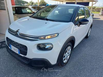 Citroen C3 1.5 BLUEHDI VAN  AUTOCARRO 2 POSTI CV 100 Bianco usata Tivoli