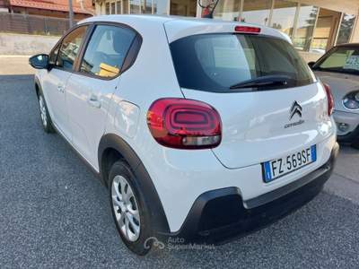 Citroen C3 1.5 BLUEHDI VAN  AUTOCARRO 2 POSTI CV 100 Bianco usata Tivoli