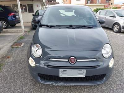 Fiat 500 1.0 Hybrid Uniprò km 86000 Fatturabile Legge 104 Grigio usata Tivoli