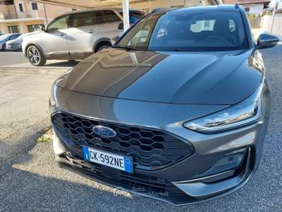 Ford Focus 1.5 EcoBlue 120 CV aut. SW ST-Line Design Grigio usata Tivoli