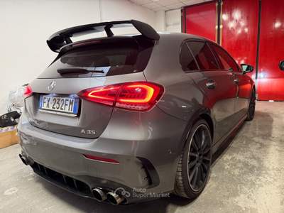 Mercedes-Benz Classe A A 35 AMG 4 MATIC SCARICO RAGAZZON / EVENTURI CARBON Grigio usata Trento