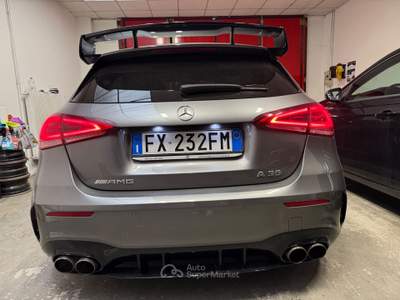 Mercedes-Benz Classe A A 35 AMG 4 MATIC SCARICO RAGAZZON / EVENTURI CARBON Grigio usata Trento
