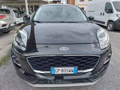 Ford Puma 1.0 EcoBoost Hybrid 125 CV S&S Titanium X Nero usata Tivoli
