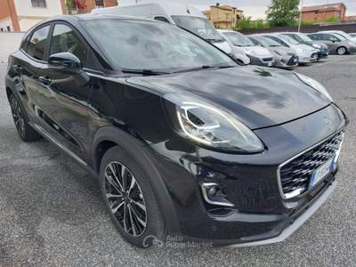 Ford Puma 1.0 EcoBoost Hybrid 125 CV S&S Titanium X Nero usata Tivoli