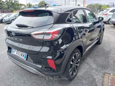 Ford Puma 1.0 EcoBoost Hybrid 125 CV S&S Titanium X Nero usata Tivoli