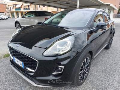 Ford Puma 1.0 EcoBoost Hybrid 125 CV S&S Titanium X Nero usata Tivoli