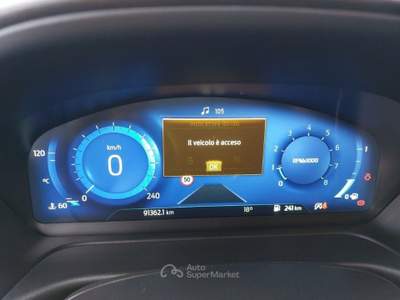 Ford Puma 1.0 EcoBoost Hybrid 125 CV S&S Titanium X Nero usata Tivoli
