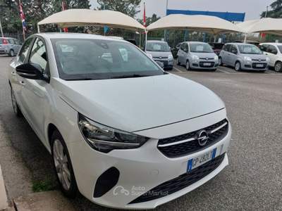 Opel Corsa 1.2 Edition KM 77000 Aziendale Neopatentati Bianco usata Tivoli