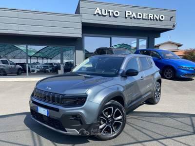 Jeep Avenger 1.2 turbo Summit fwd 100cv, AZIENDALE Rosso usata Paderno Franciacorta