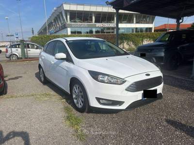 Ford Focus Focus 1.5 ecoblue Titanium 120cv Bianco usata Busnago