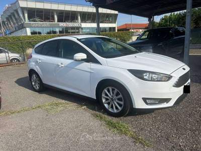 Ford Focus Focus 1.5 ecoblue Titanium 120cv Bianco usata Busnago