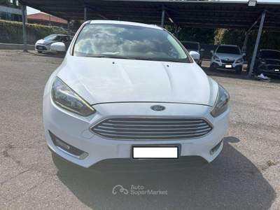 Ford Focus Focus 1.5 ecoblue Titanium 120cv Bianco usata Busnago