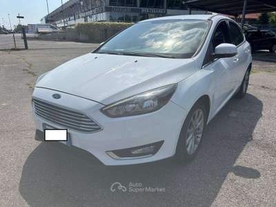 Ford Focus Focus 1.5 ecoblue Titanium 120cv Bianco usata Busnago