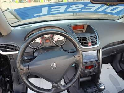 Peugeot 207 PEUGEOT 207 1.6 HDI 110 CV CC CABRIOLET Nero usata Pontecagnano Faiano
