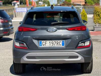 Hyundai Kona 1.0 T-GDI Hybrid 48V iMT XLine Grigio usata Fiumicino