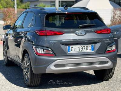 Hyundai Kona 1.0 T-GDI Hybrid 48V iMT XLine Grigio usata Fiumicino