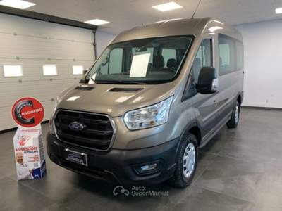 Ford Transit 330 Bus 9 Posti Tetto Alto PL-TM Combi 2.0 TDCi Bronzo usata Qualiano