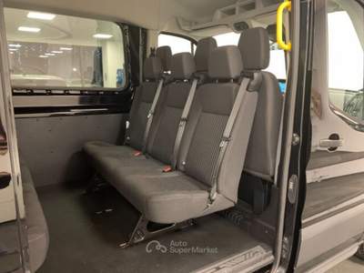 Ford Transit Bus 9 Posti Tetto Alto L3 H2 PL-TM Combi 2.0 TDCi Nero usata Qualiano