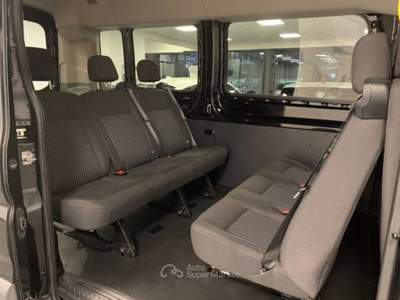 Ford Transit Bus 9 Posti Tetto Alto L3 H2 PL-TM Combi 2.0 TDCi Nero usata Qualiano