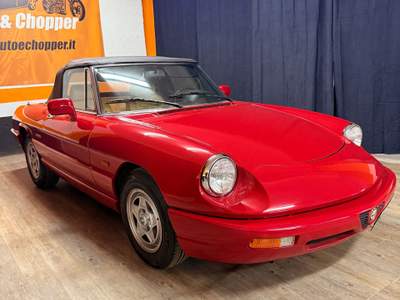 Alfa Romeo Spider STRAORDINARIA ALFA ROMEO DUETTO IN CONDIZIONI DA VETRINA Rosso usata Roma