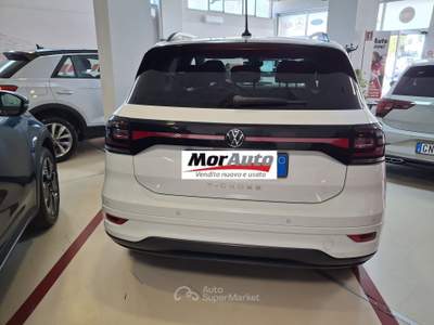 Volkswagen T-Cross Volkswagen T-cross 1.0 DSG  R-LINE Bianco usata Monterotondo