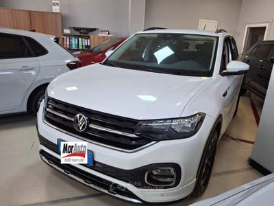 Volkswagen T-Cross Volkswagen T-cross 1.0 DSG  R-LINE Bianco usata Monterotondo