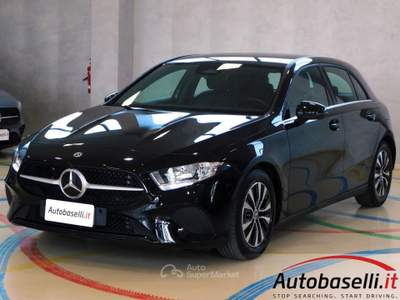 Mercedes-Benz Classe A D AUTOMATIC 8G-DCT RESTYLING ADVANCED Nero usata Quinzano D'oglio