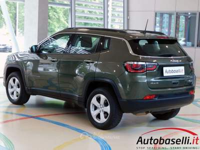 Jeep Compass 2.0MJET 140CV AUTOMATICA 4WD LONGITUDE Verde usata Quinzano D'oglio