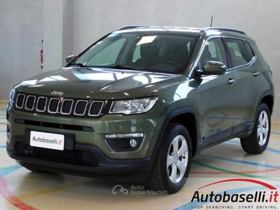Jeep Compass 2.0MJET 140CV AUTOMATICA 4WD LONGITUDE Verde usata Quinzano D'oglio
