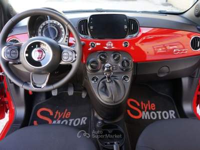 Fiat 500 1.0 Hybrid Ufficiale Unico Proprietario Rosso usata Fano