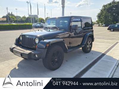Jeep Wrangler 2.8 CRD DPF Sahara Auto Nero usata Venezia