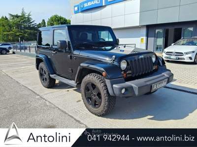 Jeep Wrangler 2.8 CRD DPF Sahara Auto Nero usata Venezia