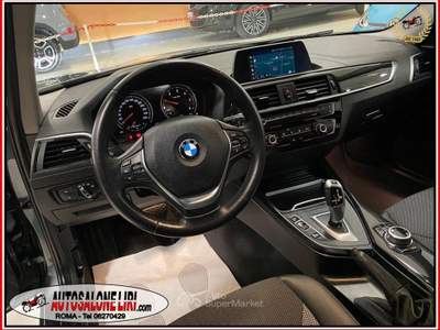 BMW Serie 1 116d d Urban 5P AUTOMATICO 1.5D 116cv NAVI/LED Grigio usata Roma