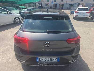 Volkswagen T-Roc AUTOMATICO - UNICOPROPRIETARIO - NON FUMATORE Grigio usata Brescia