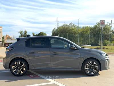 Peugeot 208 ALLURE 100CV+NAVI+WI-FI+2PDC+PELLETEX+FULLLED Grigio usata Civitavecchia