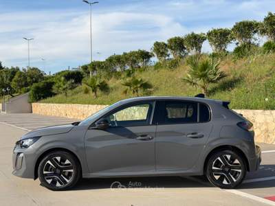 Peugeot 208 ALLURE 100CV+NAVI+WI-FI+2PDC+PELLETEX+FULLLED Grigio usata Civitavecchia