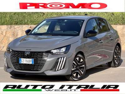 Peugeot 208 ALLURE 100CV+NAVI+WI-FI+2PDC+PELLETEX+FULLLED Grigio usata Civitavecchia