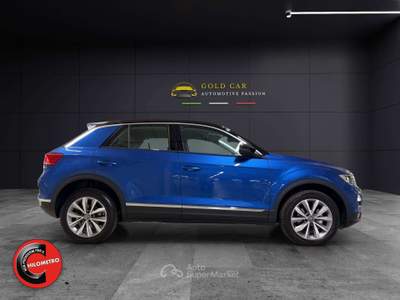 Volkswagen T-Roc 1.0 tsi Style 110cv PREZZO REALE Blu/Azzurro usata Valenza
