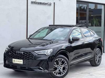 Audi Q3 Sportback 40 2.0 TDI 190cv QUATTRO S-LINE S-TRONIC Nero usata Pomigliano d'Arco