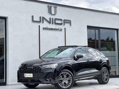 Audi Q3 Sportback 40 2.0 TDI 190cv QUATTRO S-LINE S-TRONIC Nero usata Pomigliano d'Arco