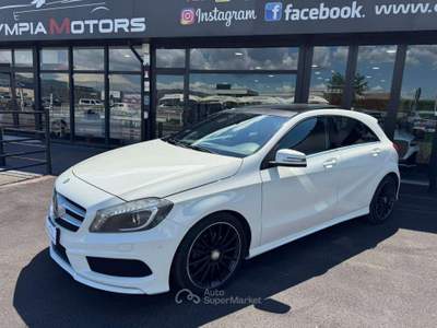 Mercedes-Benz Classe A 200 CDI AMG PREMIUM TETTO PDC 18 Bianco usata Ciampino