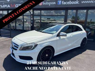 Mercedes-Benz Classe A 200 CDI AMG PREMIUM TETTO PDC 18 Bianco usata Ciampino