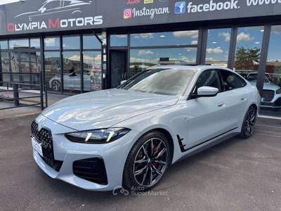 BMW Serie 4 430d 430 D GC XDRIVE M SPORT PRO NAVI LED TETTO KAMERA 360 Grigio usata Ciampino