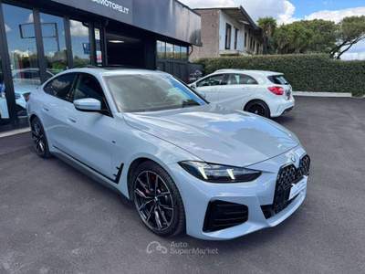 BMW Serie 4 430d 430 D GC XDRIVE M SPORT PRO NAVI LED TETTO KAMERA 360 Grigio usata Ciampino