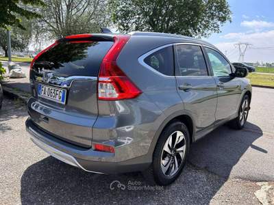 Honda CR-V IV 2016 1.6 Lifestyle Navi 4wd auto 4X4 * 78.000KM *UNICO PROPRIETARIO* Grigio usata Inzago