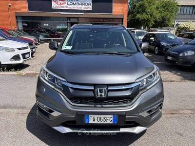 Honda CR-V IV 2016 1.6 Lifestyle Navi 4wd auto 4X4 * 78.000KM *UNICO PROPRIETARIO* Grigio usata Inzago