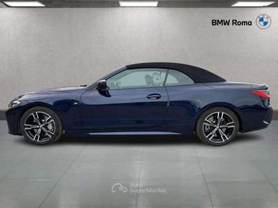 BMW Serie 4 430d 430 d mhev 48V Msport auto Blu/Azzurro usata Roma