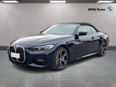 BMW Serie 4 430d 430 d mhev 48V Msport auto Blu/Azzurro usata Roma
