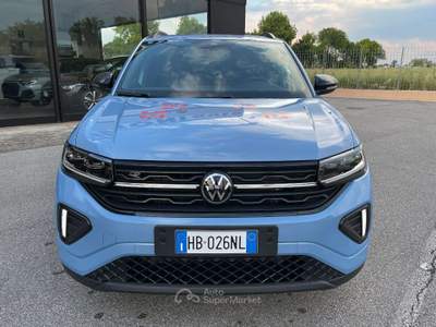 Volkswagen T-Cross 1.0 tsi R-Line Plus 115cv dsg Blu/Azzurro usata Leno