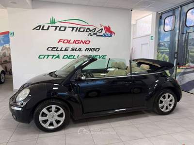 Volkswagen New Beetle New Beetle Cabrio 1.6 UNICO PROPRIETARIO Nero usata Foligno